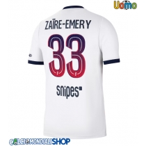 Maglie da calcio Paris Saint-Germain Warren Zaire-Emery #33 Seconda Maglia 2026-27 Manica Corta